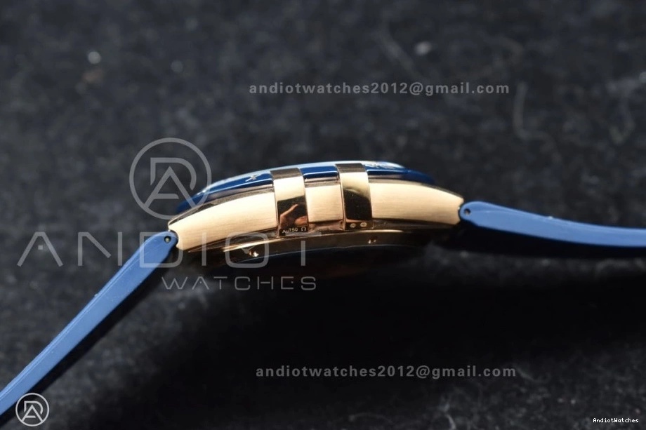 A8900 Dial Blue Ceramic Best On VSF Super Edition Durable Clone Blue Blue 541 YG Gummy Constellation Strap 1:1 1111